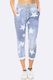 Anne + Kate Italian Star Light Denim Print Trouser 10-12