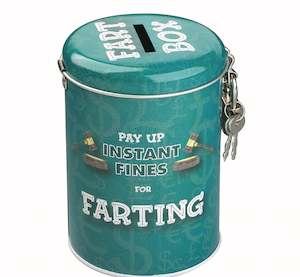 Farting Instant Fines Money Tin