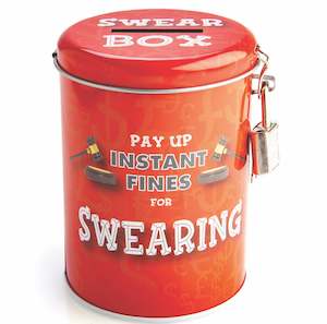 Swearing Fines Money Tin