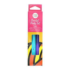 Knitting Needles And Crochet Hooks: Colour Me Crochet Hooks Multi Pack