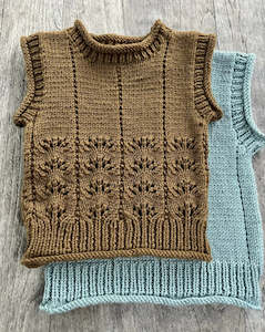 Kiwi Stitch & Co Billie Vest Knitting Pattern