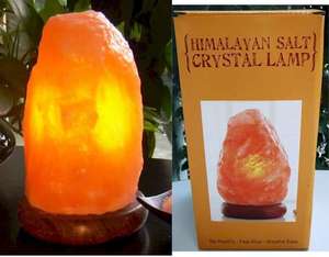 Himalayan Salt Crystal Lamp 1.5 - 2 kg