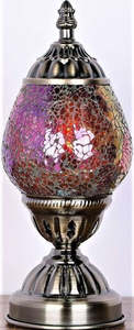 New: Turkish Oval Mosaic Lamp - TL68