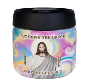 New: Jesus Vacuum Sealed Stash Jar