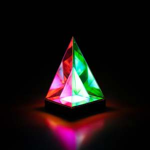 Novelty: Pyramid Infinity Lamp