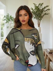 Frontpage: Anne + Kate Italian Fun Art Tops