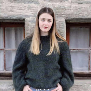 Touch Yarns 12ply Alexandra Jumper #111 Womans Mohair Knitting Pattern