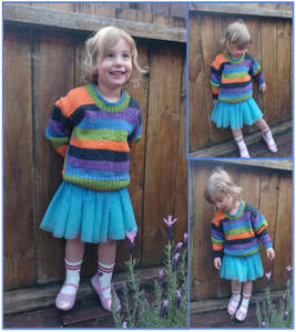 Yarn: Countrywide Sparklers Childs Jumper P420