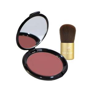 Make Me Blush Cream Blush Super Size with Small Kabuki Brush