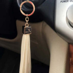 Genie Keychain with Fringe Tassel