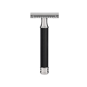 Double Edge Safety Razor: MUHLE Black Safety Razor (R89)