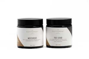 Grooming: Charcoal Face Scrub & Moisturiser Skincare Set