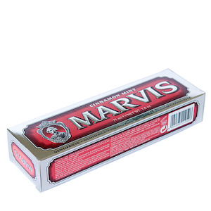 Oral Hygiene: Marvis Cinnamon Mint Toothpaste