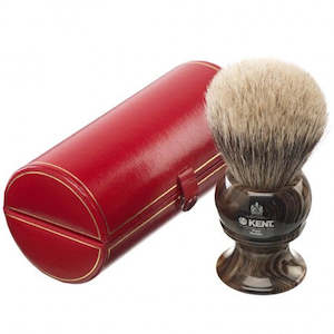 Shaving Brush Nz: Kent Large Horn Handle Shaving Brush (H12)