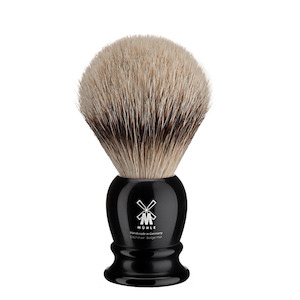 MUHLE Silvertip Badger Shaving Brush (Black Resin)