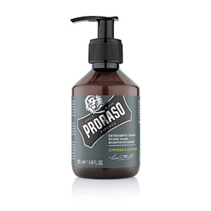 Beard Care Kit Nz: Proraso Cypress & Vetyver Beard Shampoo