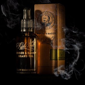 Captain Fawcett Ricki Hall Booze & Baccy Beard Oil