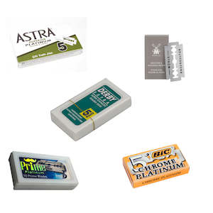 Gents Supply 5pack Mix n Match Razor blade set