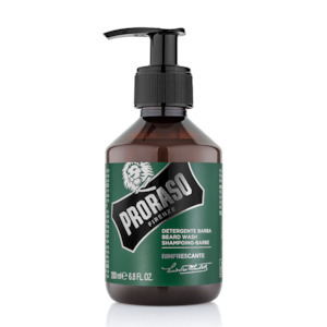 Hair Shampoo: Proraso Green Refreshing Beard Shampoo