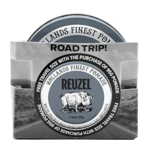 Reuzel Road Trip Clay Extreme Hold Matte Pomade (95 g Full‑Size + 35 g Min&hellip;