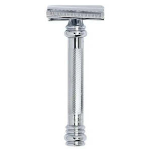 Shaving Kit For Men Nz: Merkur 39C Long Handle Safety Razor – Chrome