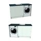 Laundry Drawers with Benchtop 1800mm