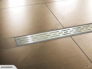 Products: Black Frameless shower with tray and liner 970 x 970 x 2000mm