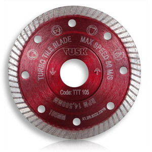 Tusk Diamond Turbo Tile Blade 125mm