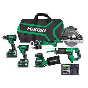 Hikoki 36V/18V MULTI VOLT Brushless 6-Tool Kit