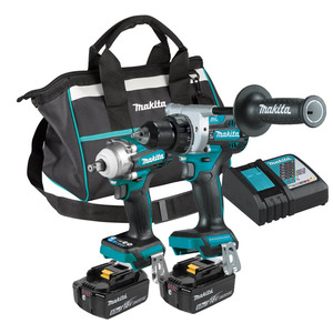 Makita LXT Drill & Wrench Kit