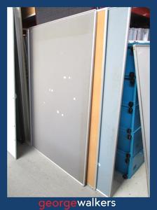 Visual Displays: PR6226  White  Large Commercial Quality Pinboard - Aluminium Frame