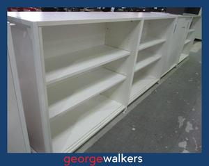 PR6016  White  Storage Bookcase