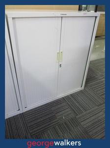 Cupboards 1: PR5756 - White Precision Tambour