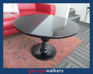 Coffee Tables: PR5698 - Black Gloss  Round Table