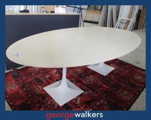Boardroom: PR6268  Maple Gaber Oval Boardroom Meeting Table 1.8M