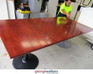 SM10 - Mahogany Boardroom Table