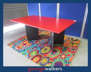 PR6203  Red  1.8M Meeting Table