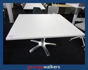 Meeting Room: PR5750 - White  Meeting Table