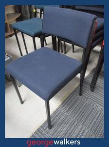 PR6373  Set of 4 Blue Reception Chairs