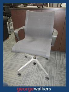 Herman Miller: PR6369  Grey Herman Miller Setu Office Chair
