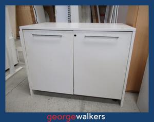 Cupboards 1: PR6415  White  Storage Cupboard