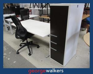 PR6485  Desk and Storage Combo