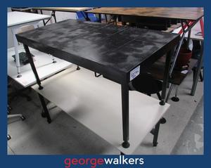 PR6573  Black Timber  Industrial Table