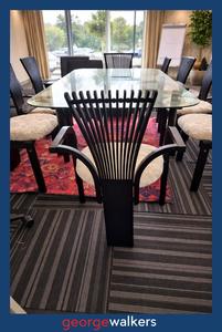 Lunchroom Table: PR6543 Torstein Nilsen ICONIC 1986 Totem Dining Set