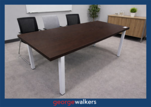 PR6653  Walnut  Meeting Table 1800mm