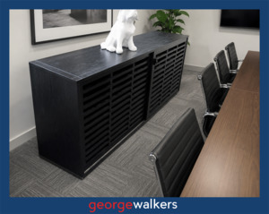 Cupboards 1: VL103  Black  Buffet Sideboard