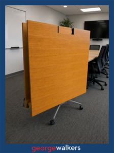 VL95  Wood  Large Folding Boardroom Table