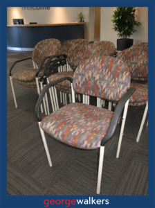 Lunchroom: PR6728  Mixed Colour  Stackable Visitor Chair