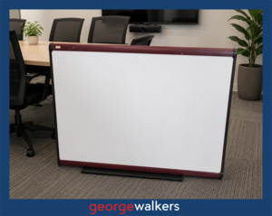 WHITEBOARD – WALL MOUNT – WHITE – COMMERCIAL – PR6844