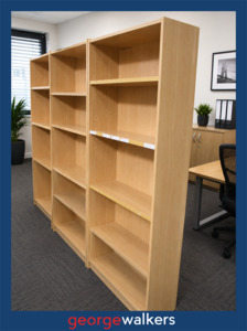 Shelving Unit - Melteca - Commercial Grade - 800w x 300d x 2000h mm - Tawa - PR6790